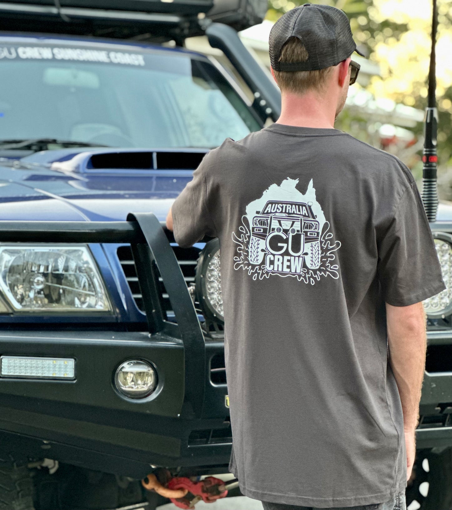 GU Crew Patrol Tee - Coal Grey
