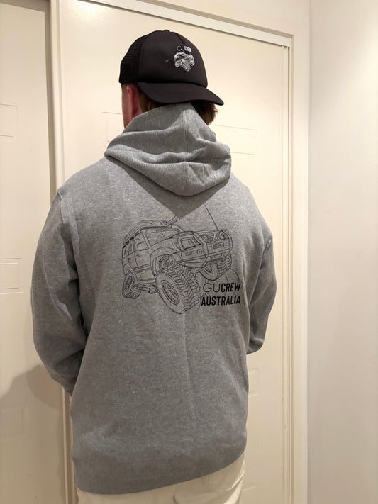 GU Crew Grey Hoodie