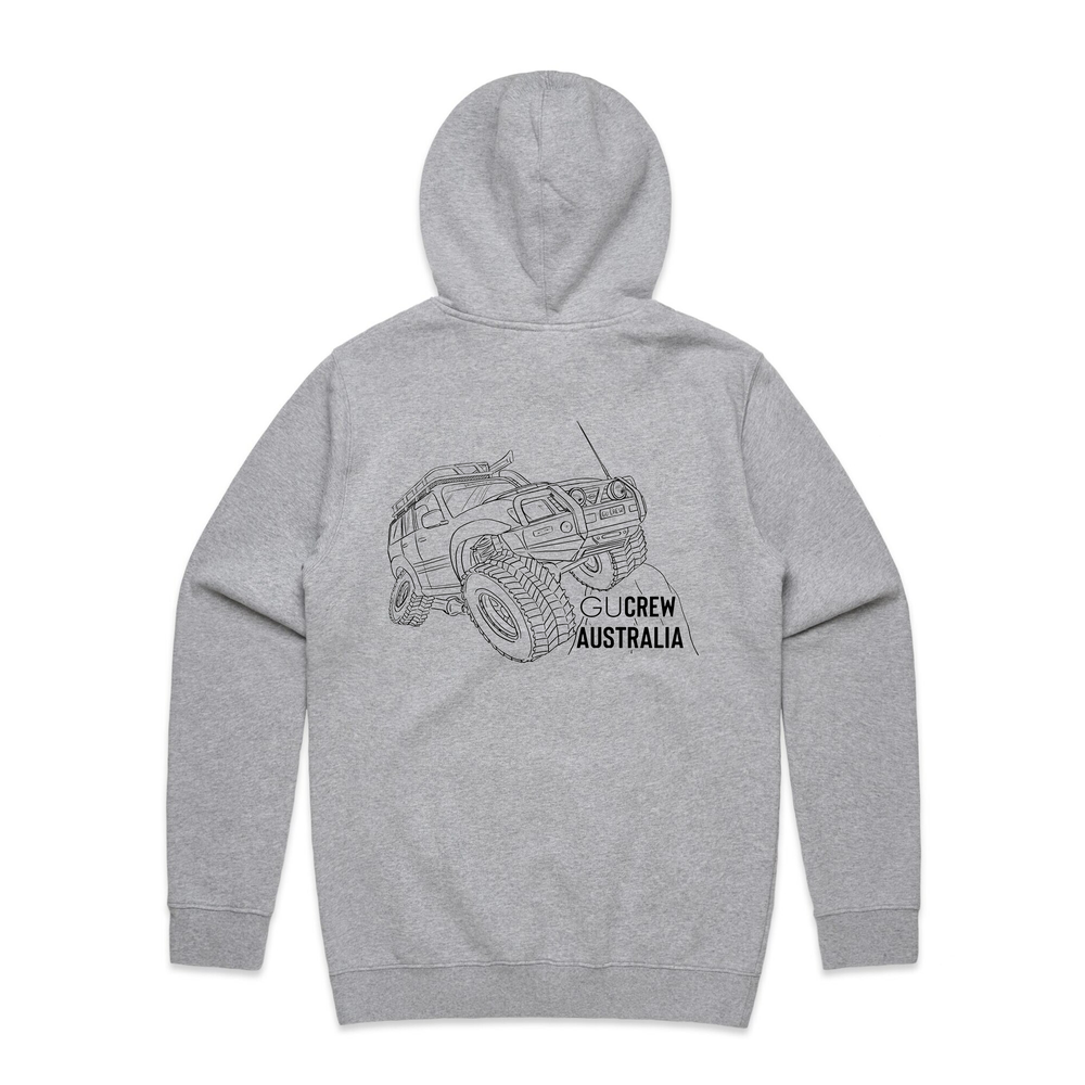 GU Crew Grey Hoodie